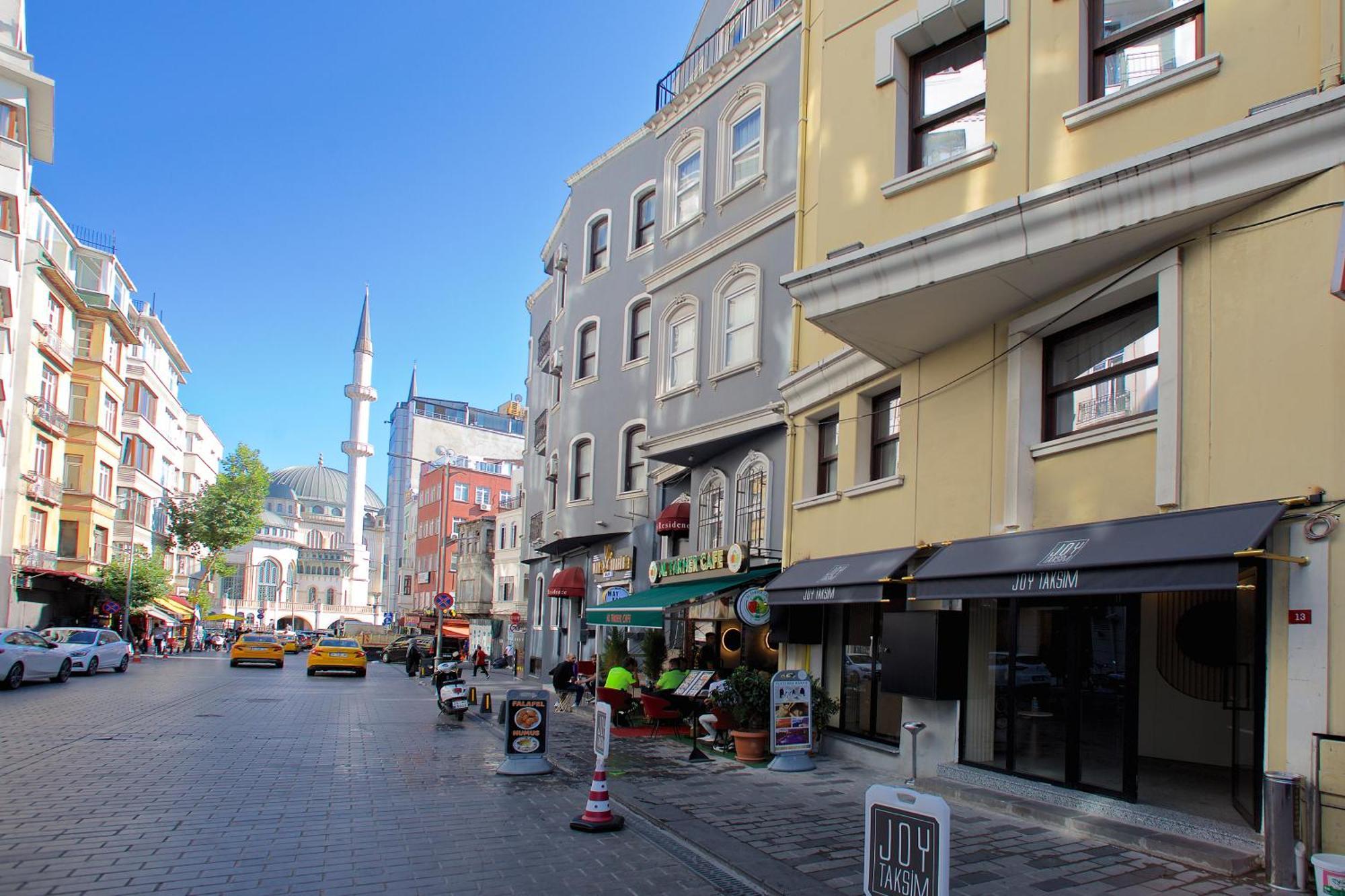 Joy Taksim Hotell Istanbul Exteriör bild
